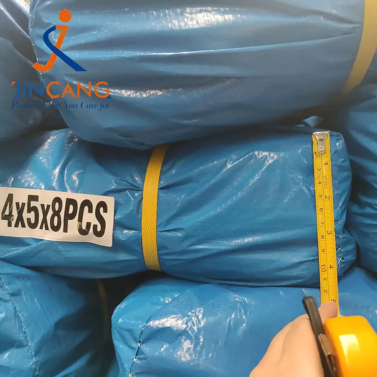 110 g modrega pe tarpaulina