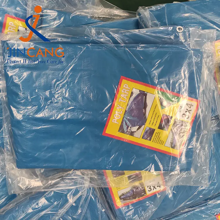 110 g modrega pe tarpaulina