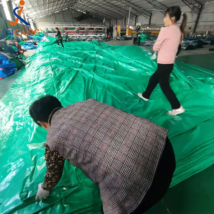 140 g zelenega pe tarpaulina