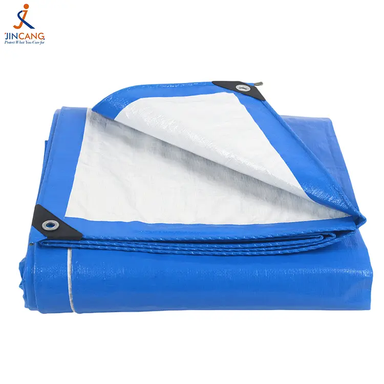 160 g modrega belega pena tarpaulina