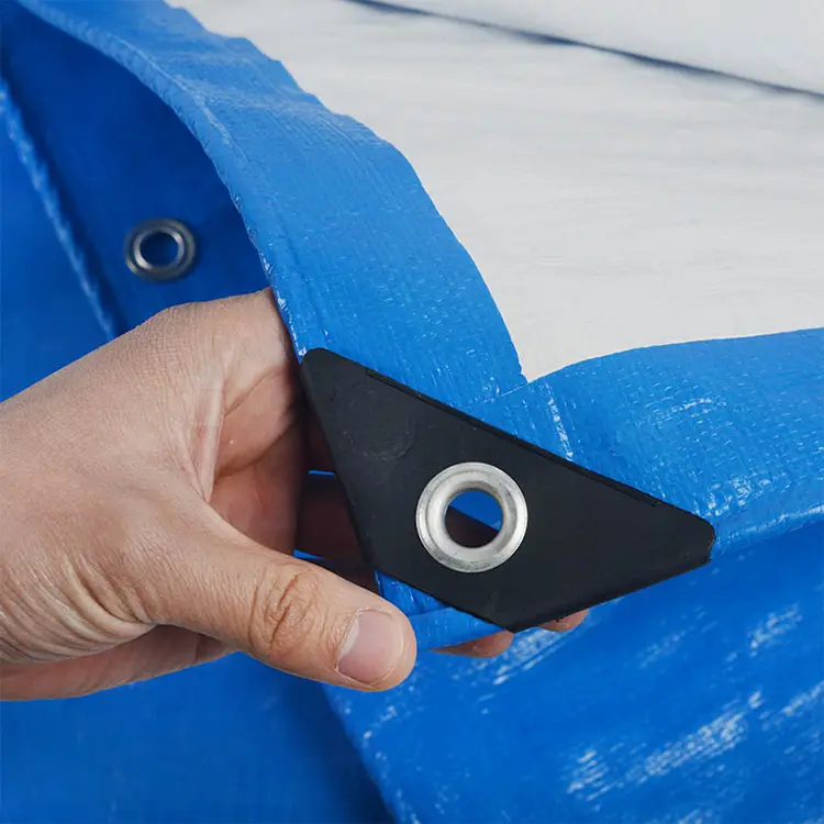 160 g modrega belega pena tarpaulina