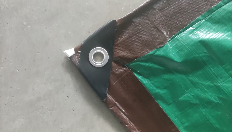 8'x10' 110GSM rjavo zelena PE ponjava za zaščito prevleke 8'x10' 110GSM rjavo zelena PE ponjava za zaščito prevleke