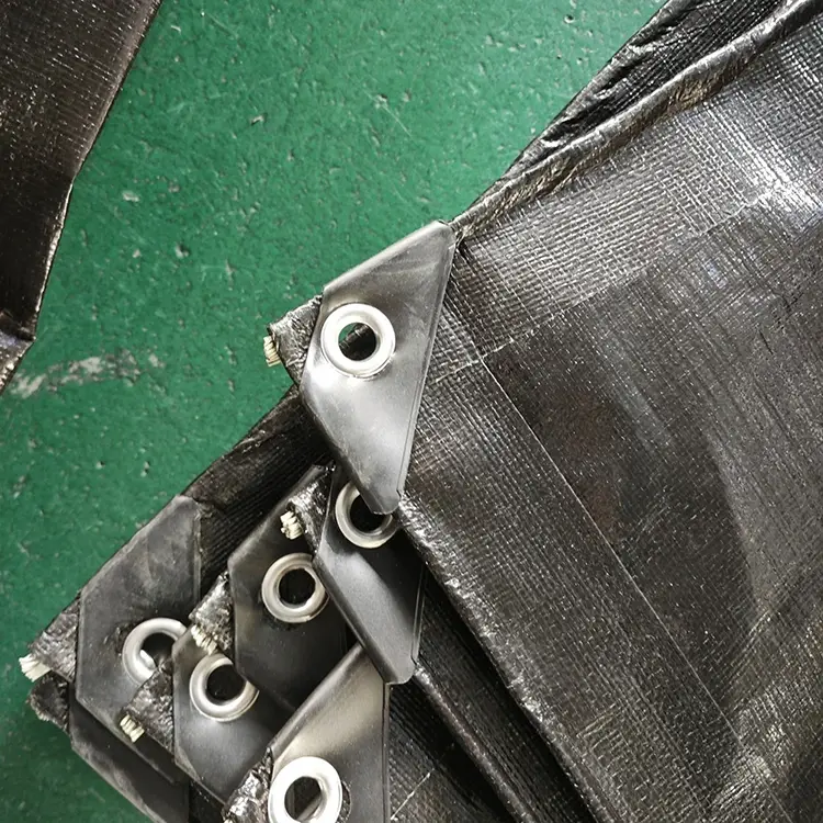 Črni 200gsm pe tarpaulin