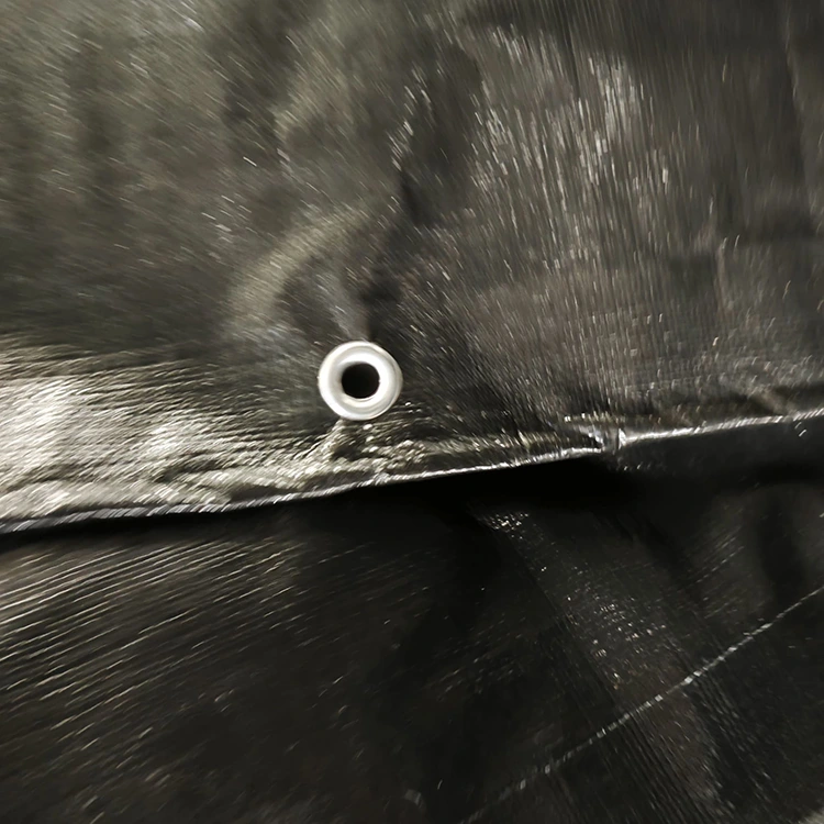 Črni 200gsm pe tarpaulin