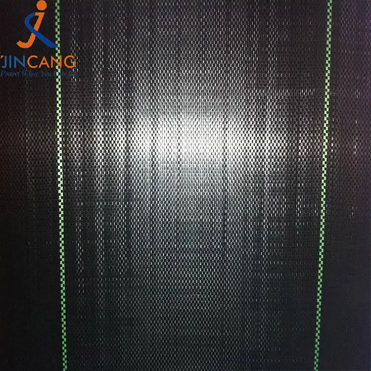 Proti plevela krpa PE Pletena vrtna preproga za zatiranje plevela